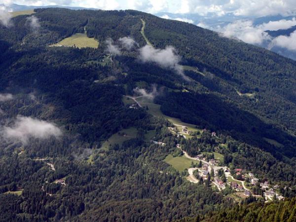 Albergo Croce D'Aune Pedavena Kültér fotó